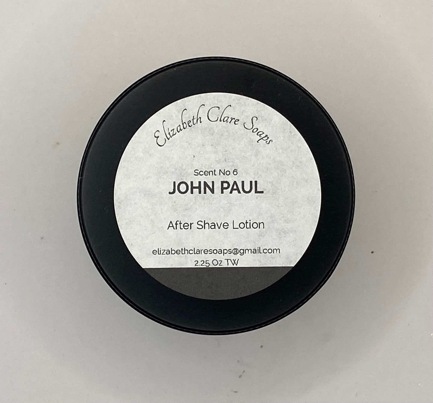Our Shave Lotion: John Paul