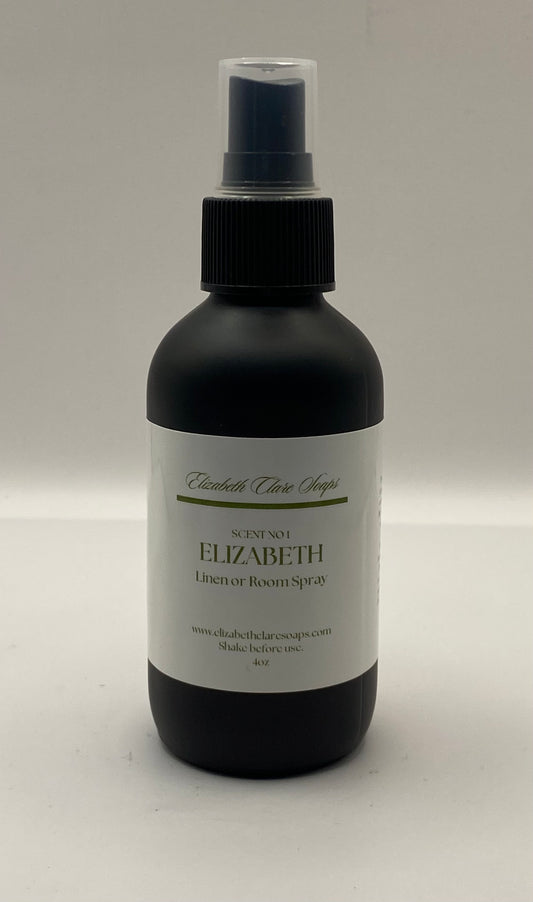 Our Room and Linen Spray:  No 1 Elizabeth