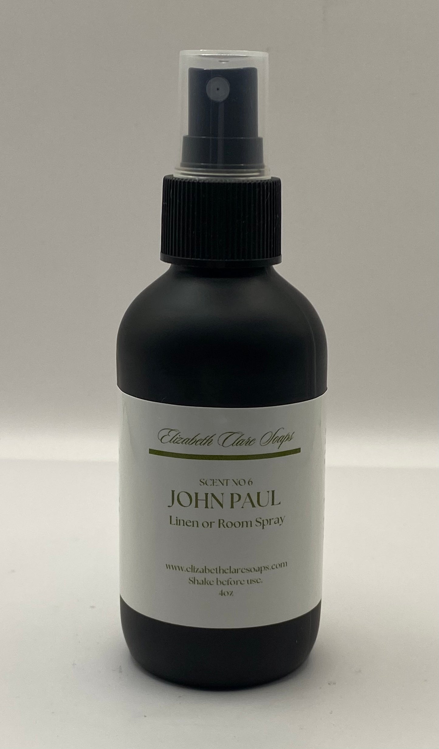 Our Room and Linen Spray: John Paul