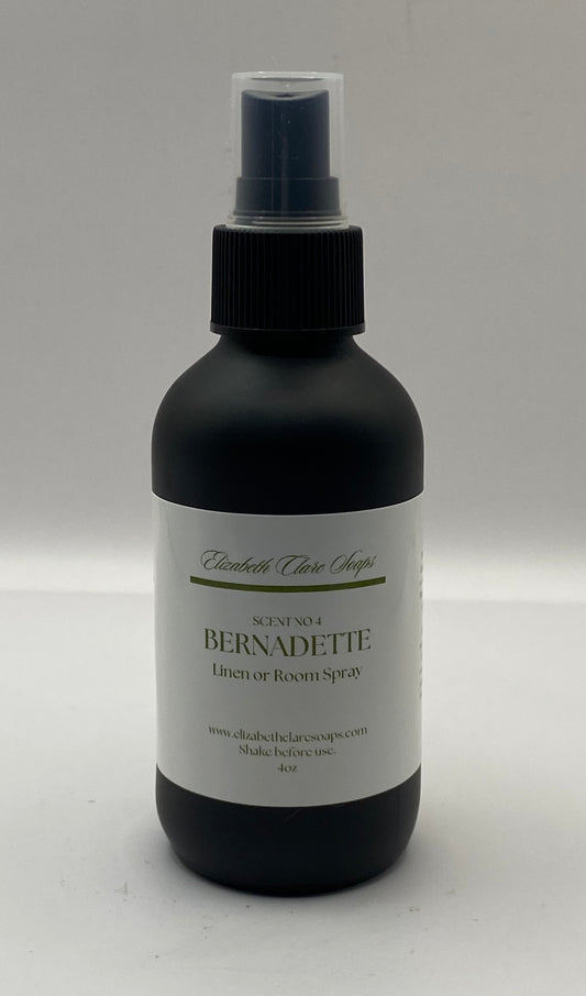 Our Room and Linen Spray:  No. 4 Bernadette